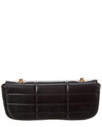 Celine Monochrome Quilted Leather Shoulder Bag