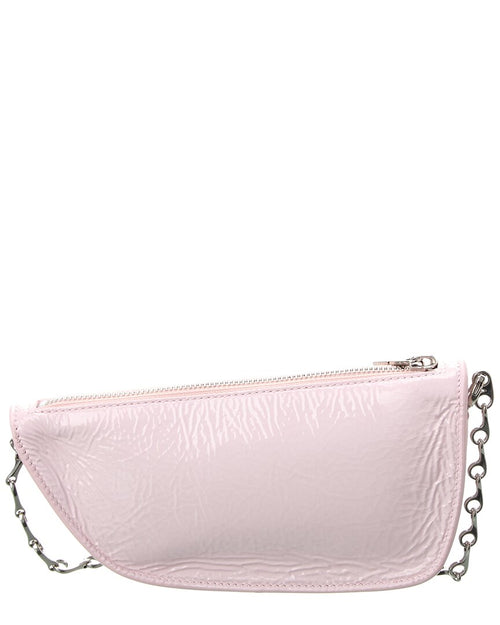 Burberry Micro Sling Shell Leather Shoulder Bag