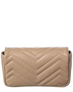 Gucci Gg Marmont Super Mini Leather Shoulder Bag