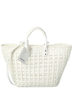 Balenciaga Bistro S Basket Tote White ONE SIZE