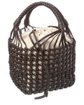Bottega Veneta Medium Leather Tote Brown Multi ONE SIZE