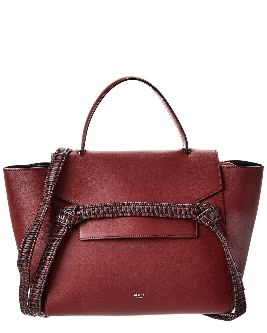 Celine Mini Belt Bag Leather Tote (Authentic Pre-Loved)