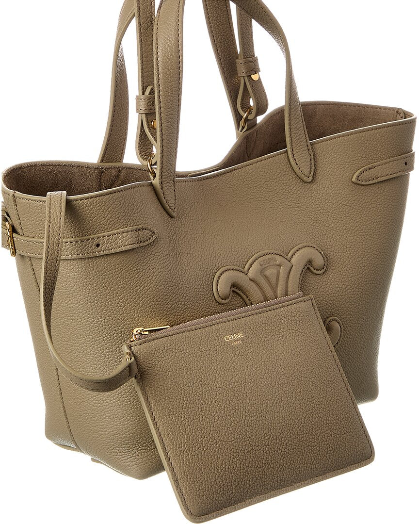 Celine Cabas Anais Mini Leather Tote