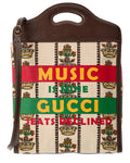 Gucci Centennial 100 Medium Canvas & Leather Tote