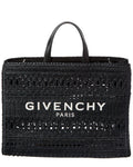 Givenchy G Medium Straw Tote