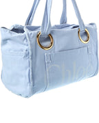 Chloé Plage Large Canvas Tote