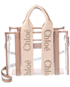 Chloé Woody Small Vinyl & Leather Tote