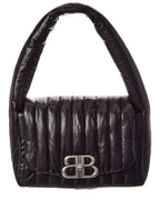 Balenciaga Monaco Padded Quilted Leather Shoulder Bag