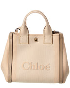 Chloé Canvas & Leather Tote
