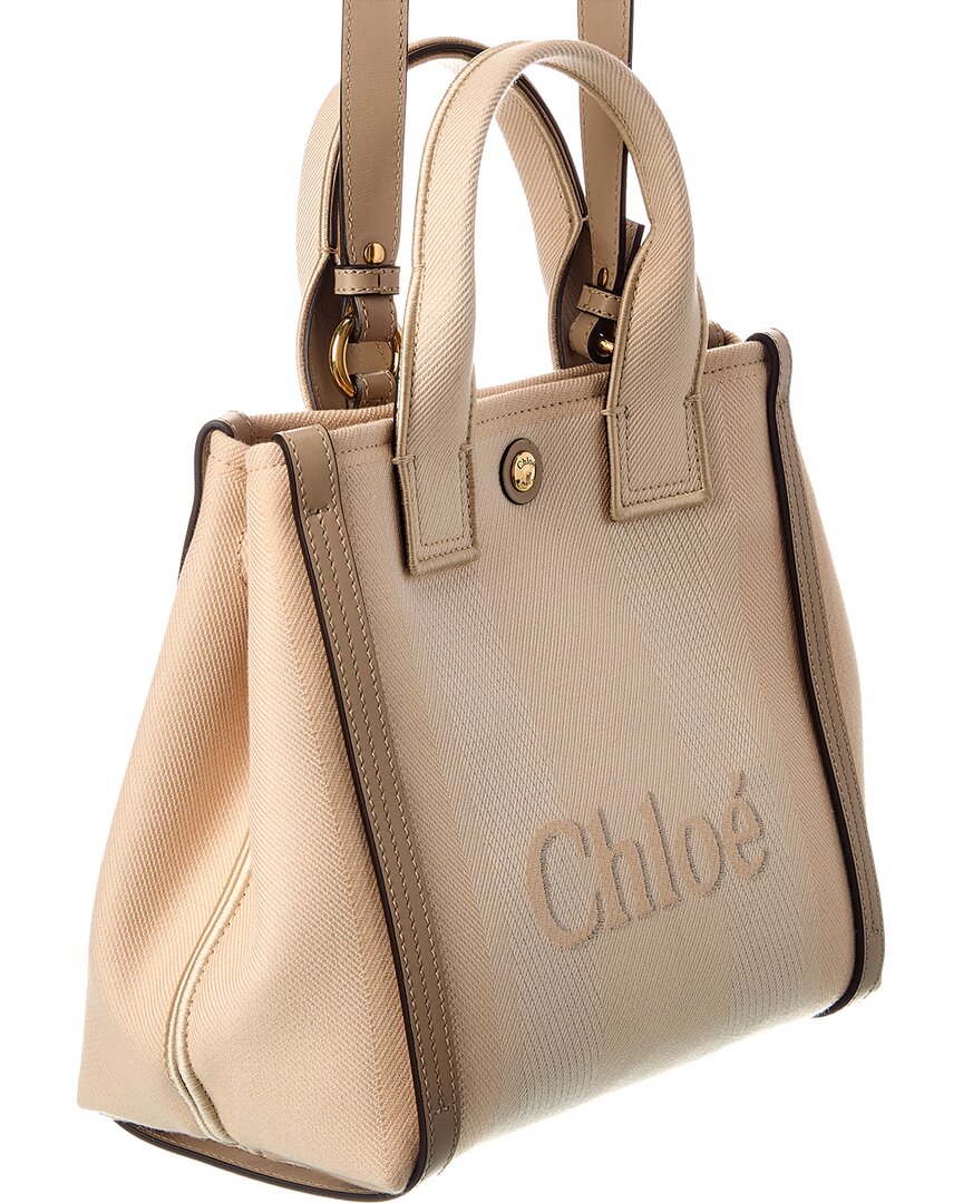 Chloé Canvas & Leather Tote