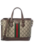 Gucci Ophidia Small Gg Supreme Canvas & Leather Tote