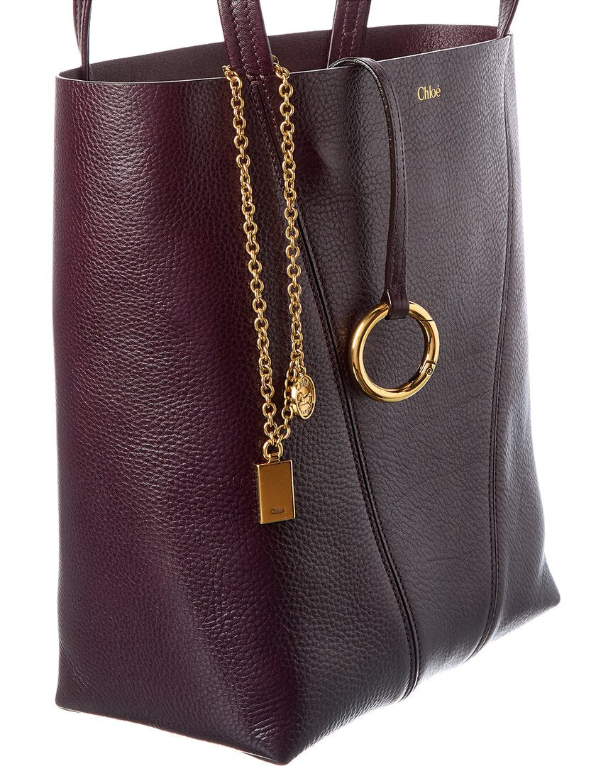 Chloé Spin Leather Tote
