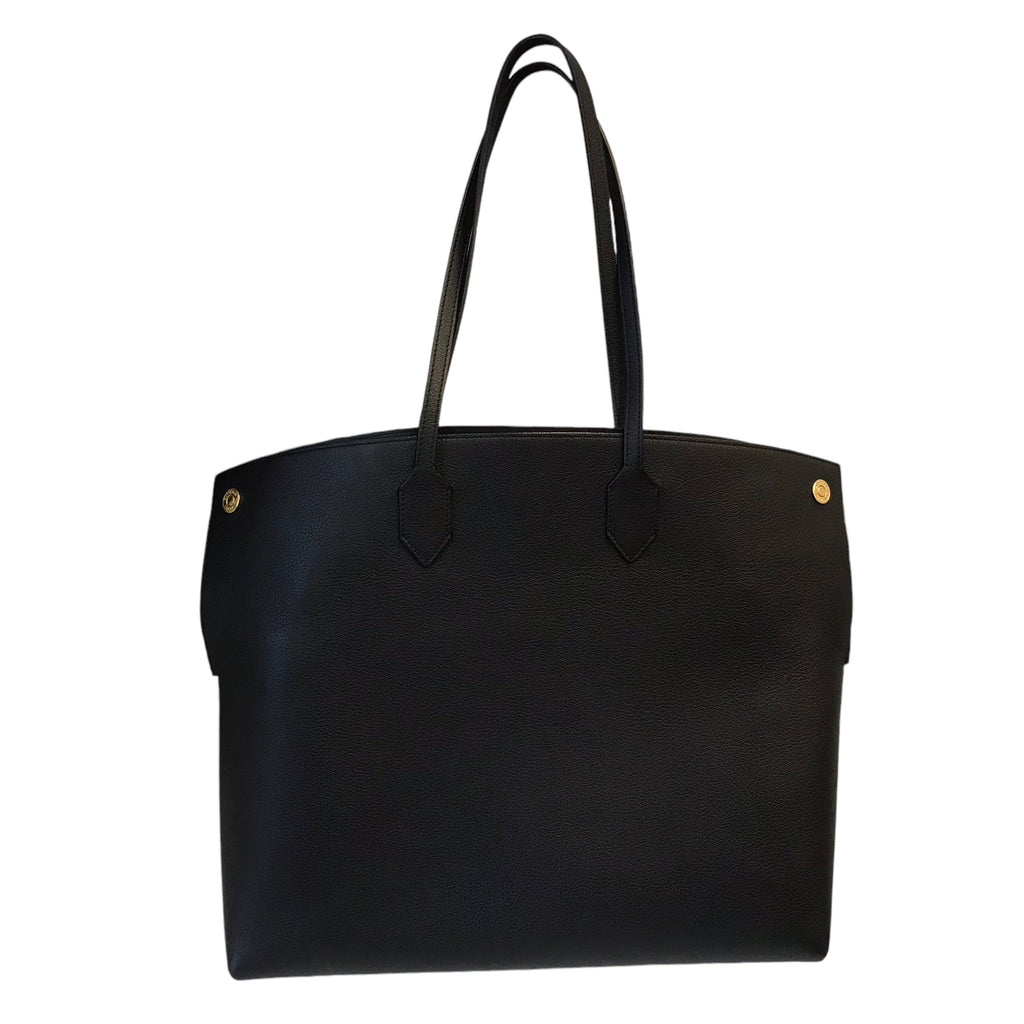 Tote Luxury Designer By Burberry In Black, Size:Large