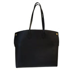 Tote Luxury Designer By Burberry In Black, Size:Large
