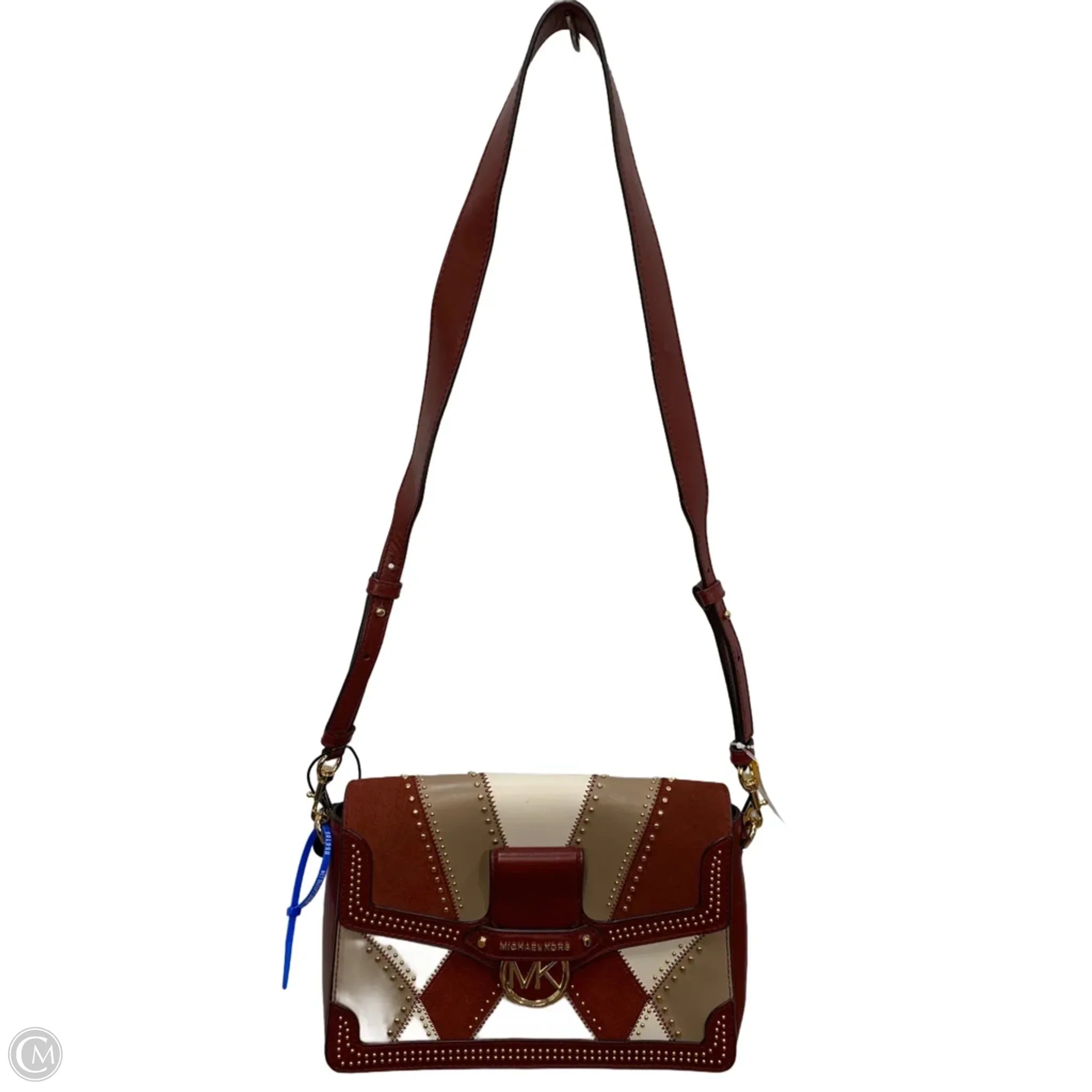 Crossbody Designer By Michael Kors, Size: Medium