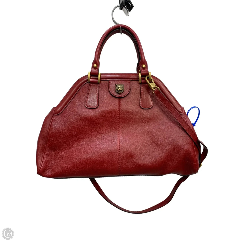 Crossbody Luxury Designer By Gucci, Size: Medium