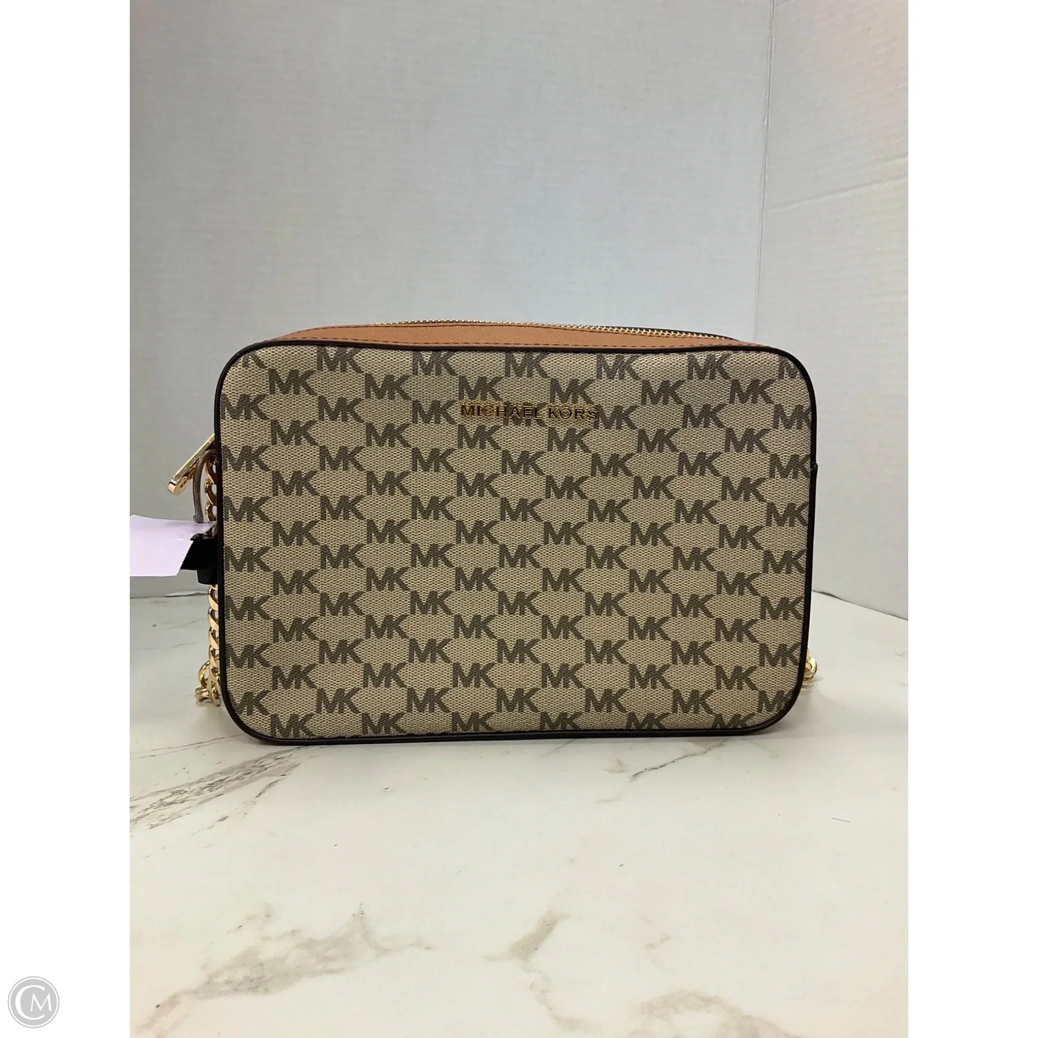 Crossbody Designer By Michael Kors, Size: Large