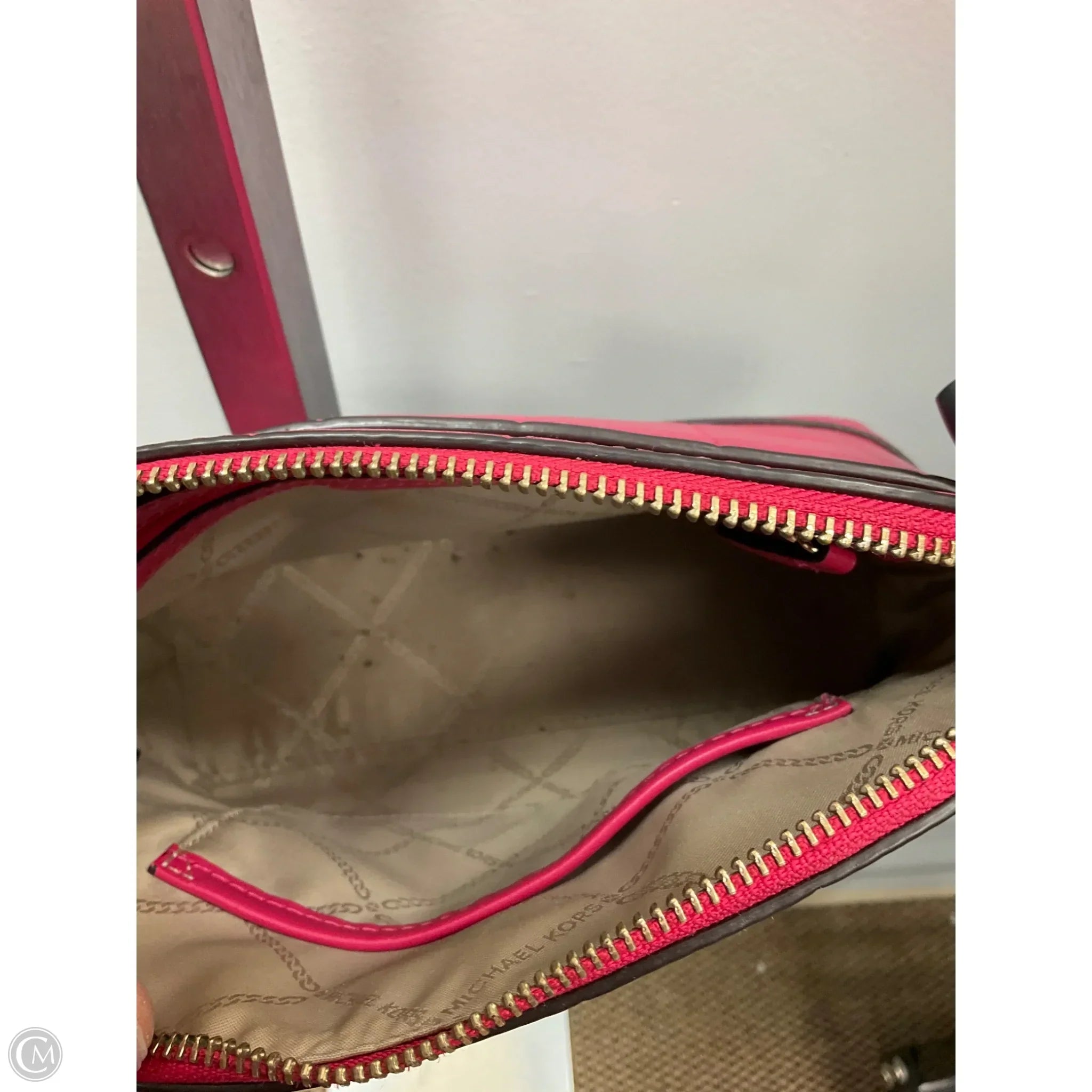Crossbody Designer By Michael Kors, Size: Medium