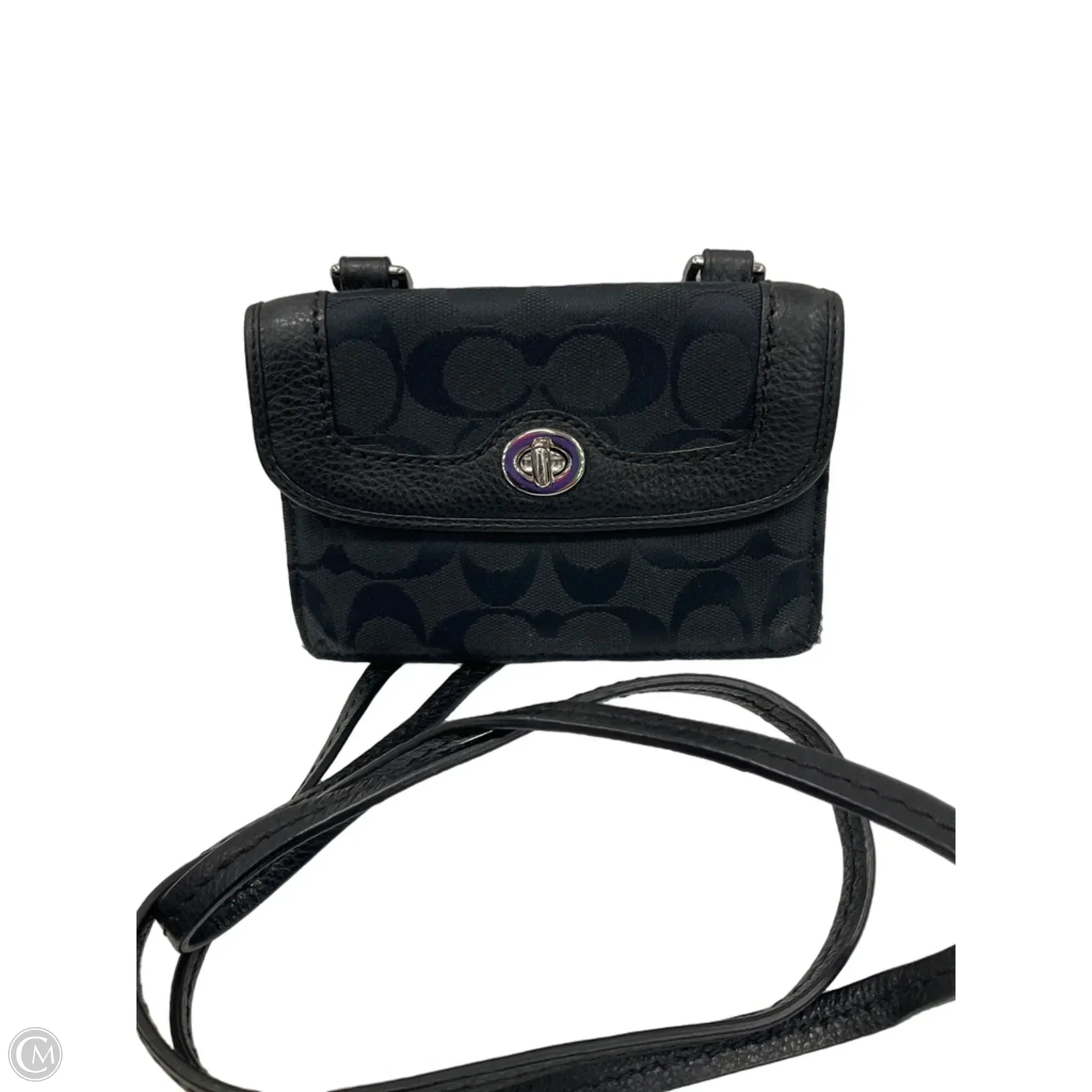 Crossbody Designer By Coach, Size: Small