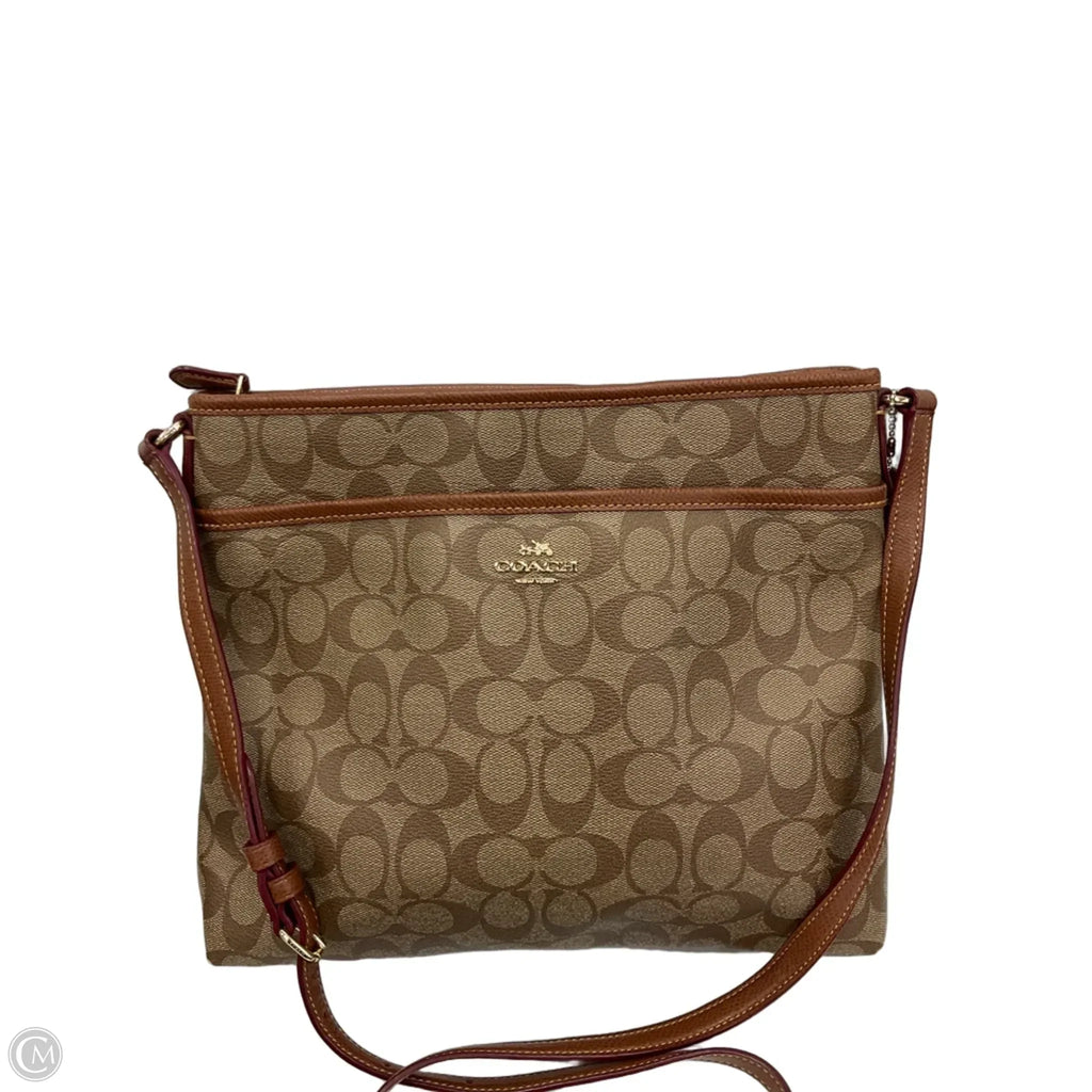 Crossbody Designer By Coach, Size: Large