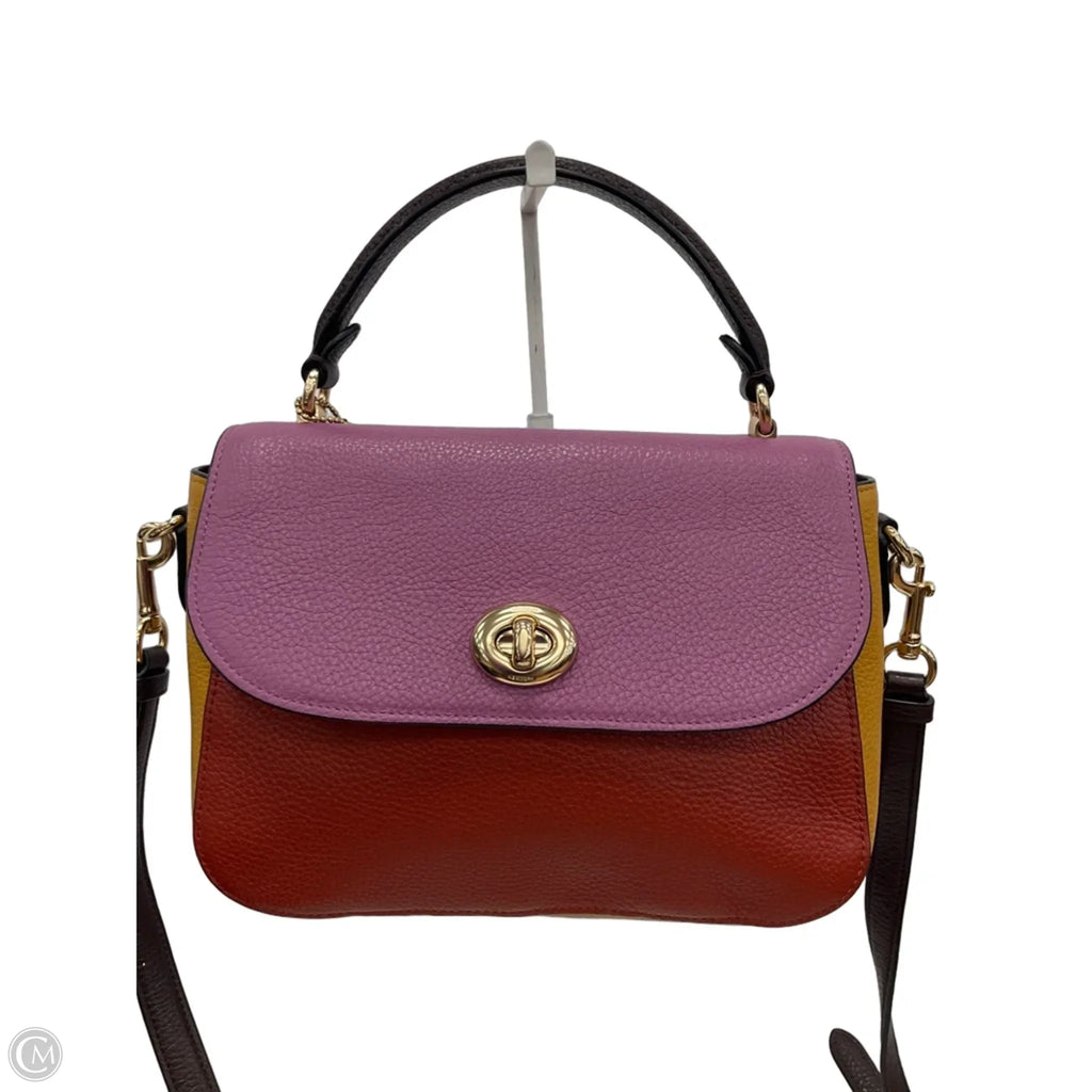 Crossbody Designer By Coach, Size: Small