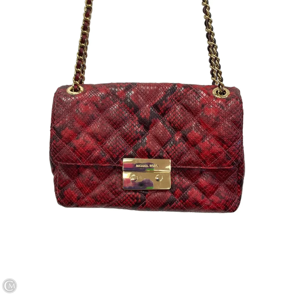 Crossbody Designer By Michael Kors, Size: Medium
