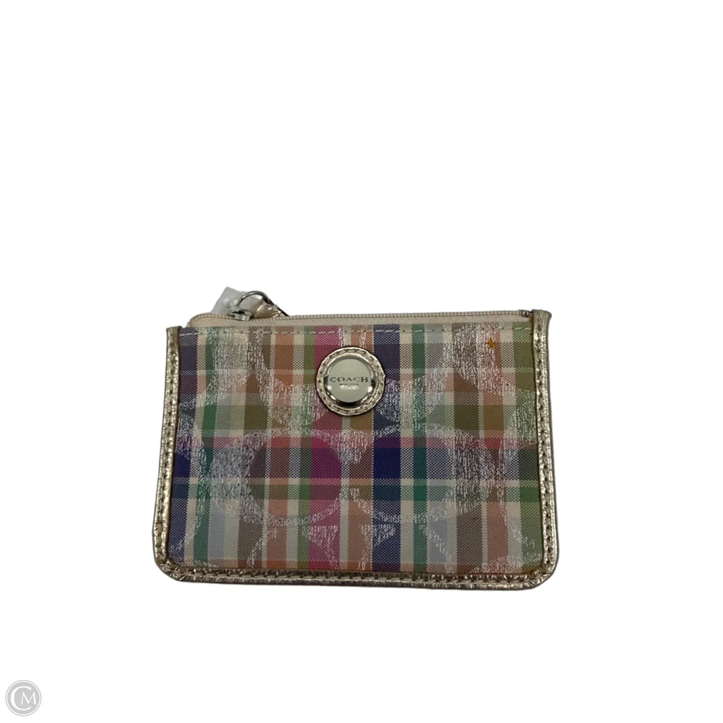 Wallet Designer By Coach, Size: Small