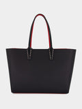 Cabata Large Black Leather Tote