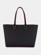 Cabata Large Black Leather Tote