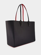 Cabata Large Black Leather Tote
