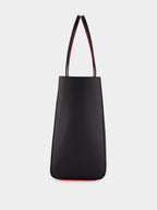 Cabata Large Black Leather Tote