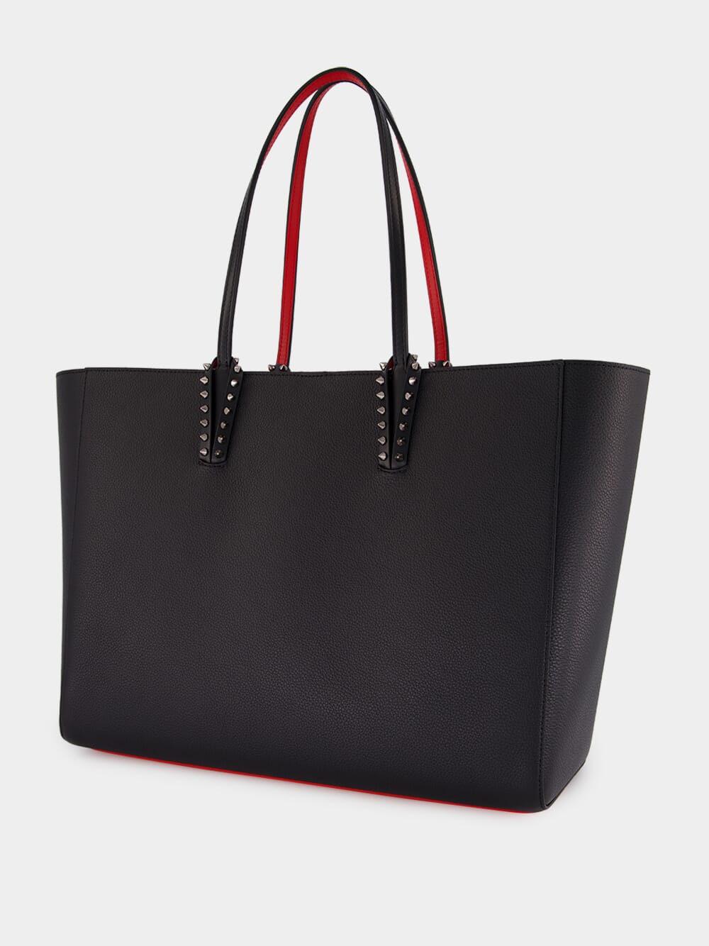 Cabata Large Black Leather Tote