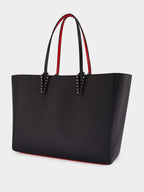 Cabata Large Black Leather Tote