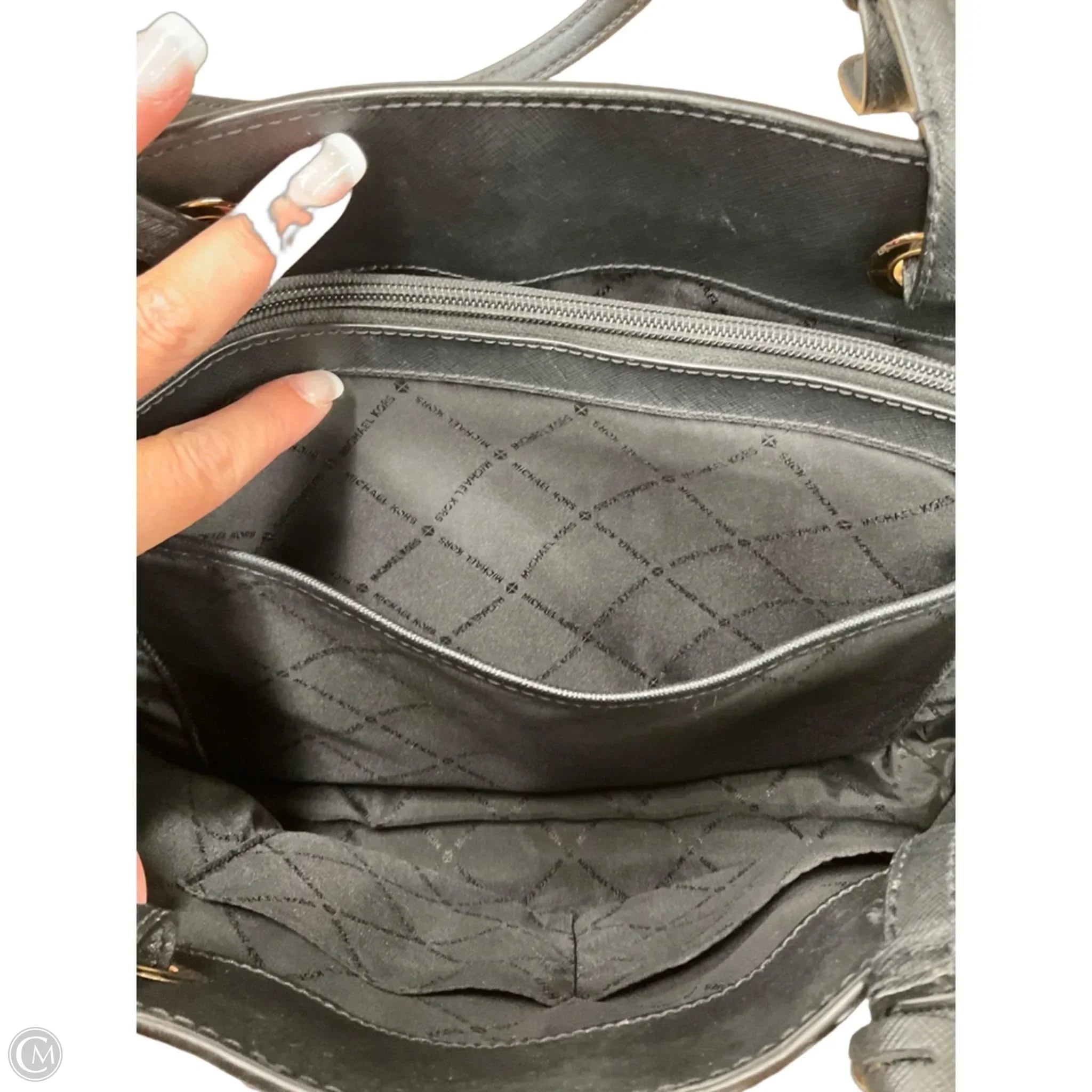 Handbag Designer By Michael Kors, Size: Large