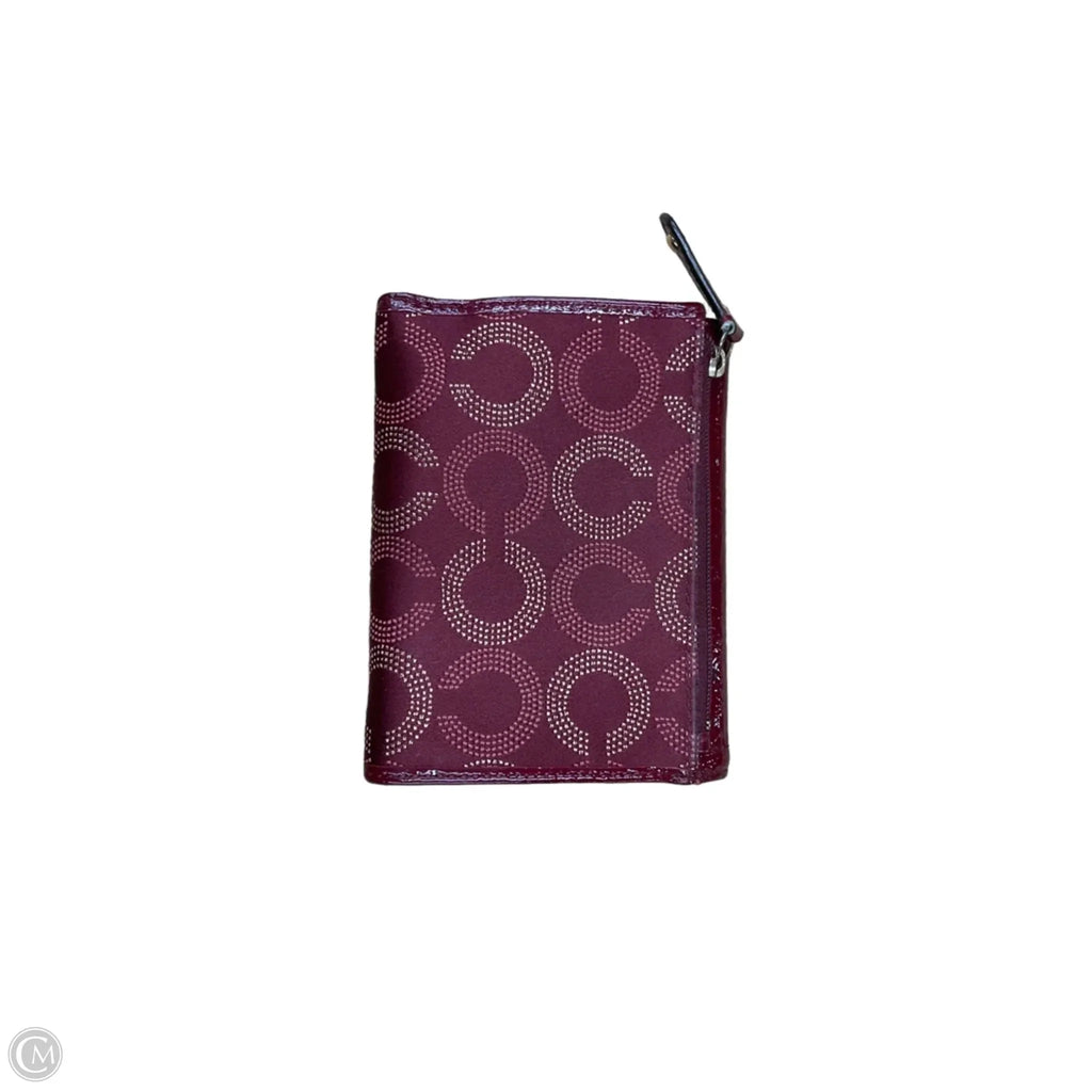 Wallet Designer By Coach, Size: Small