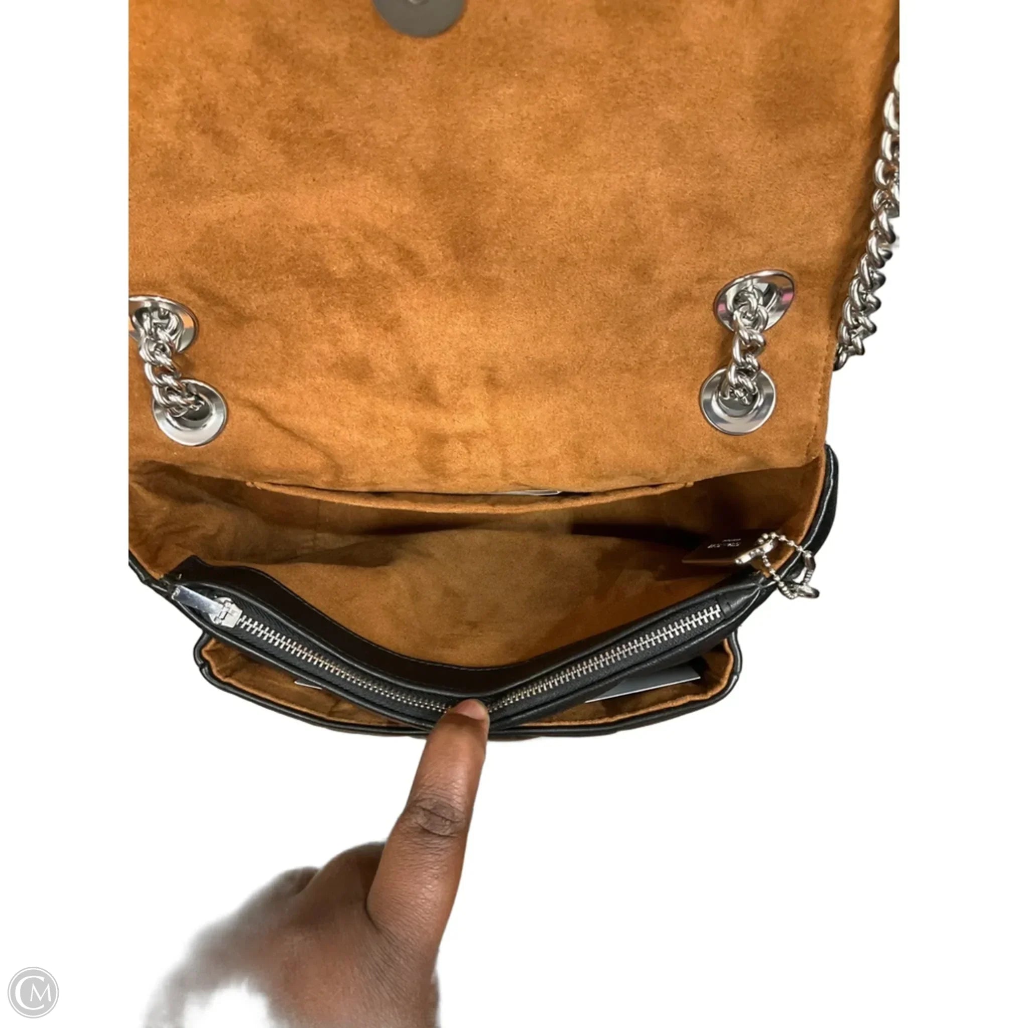 Crossbody Designer By Coach, Size: Medium