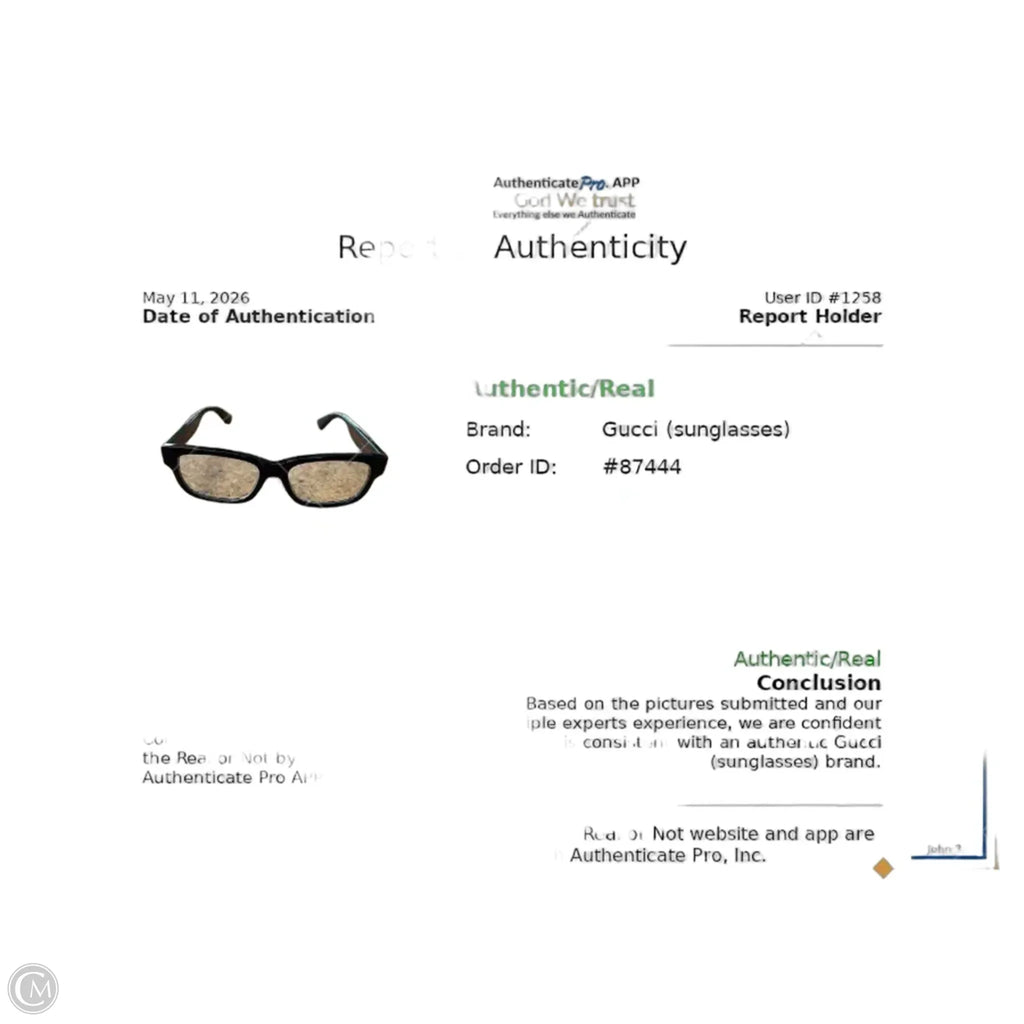 Accessory Luxury Designer Label By Gucci