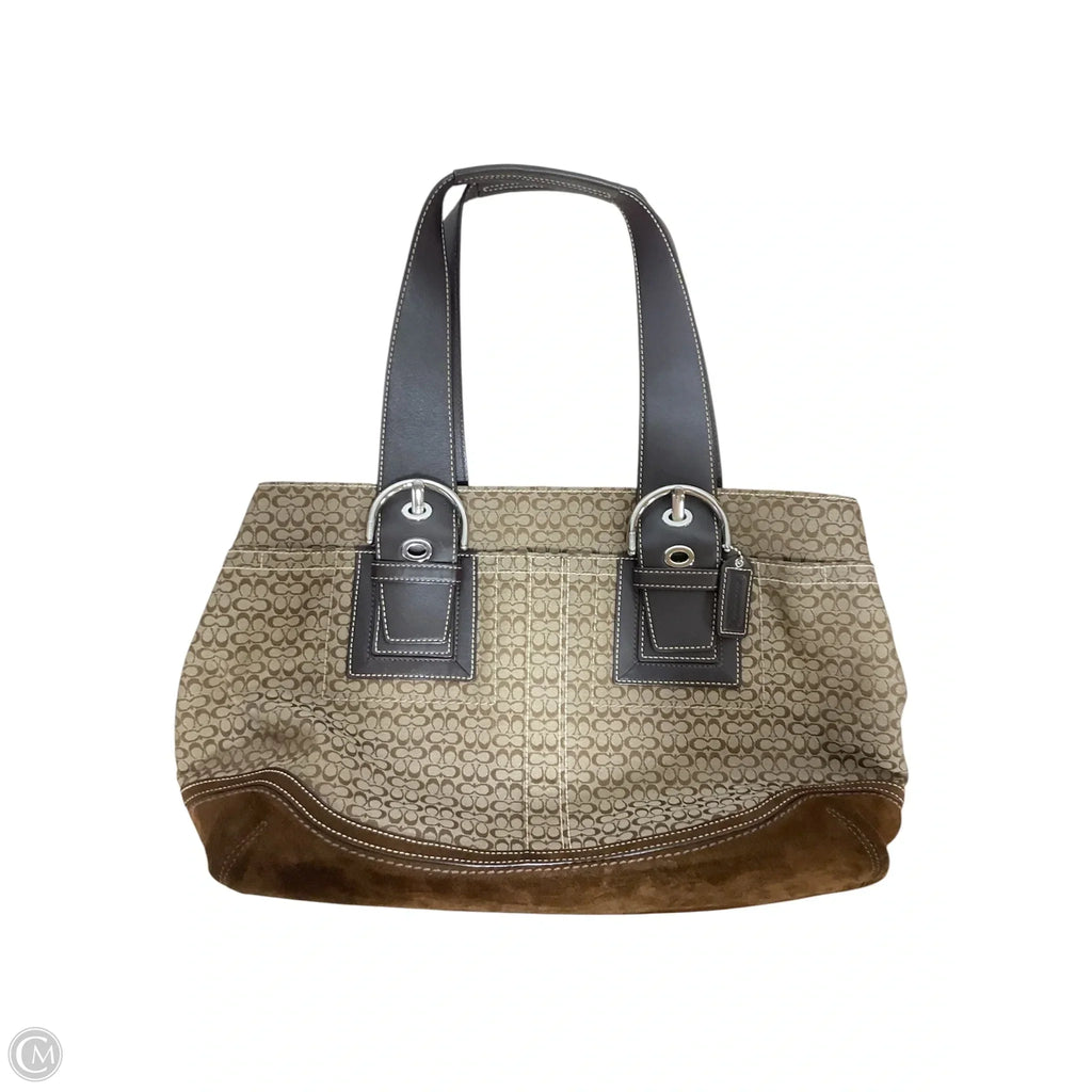 Handbag Designer By Coach, Size: Large