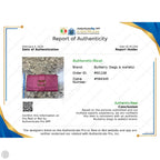 Wallet Luxury Designer By Burberry, Size: Large