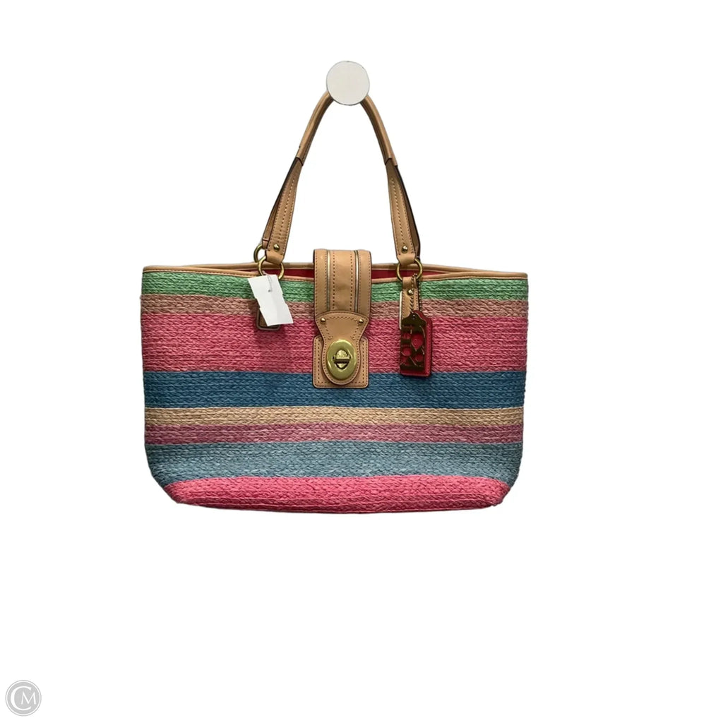 Handbag Designer By Coach, Size: Large