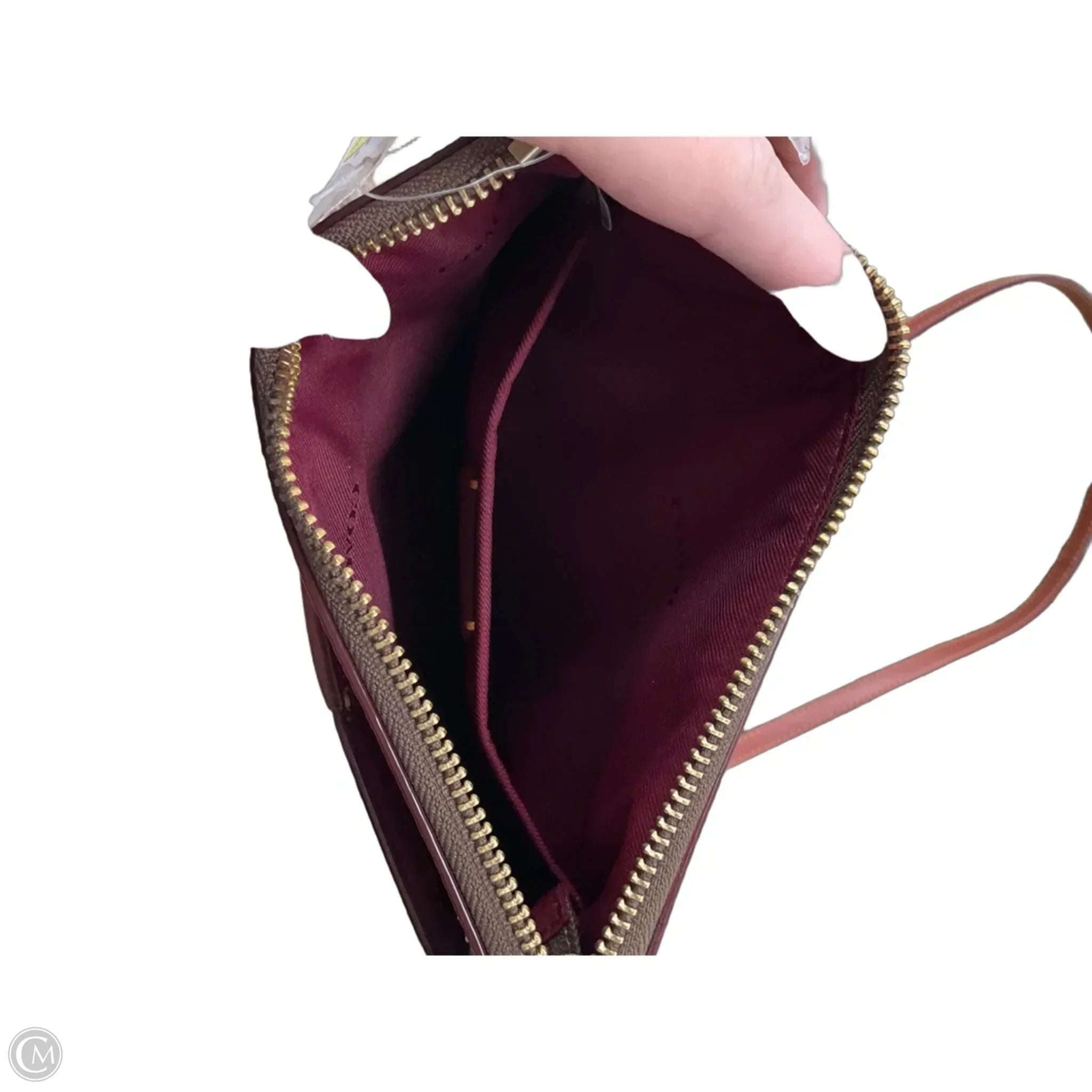 Crossbody Designer By Coach, Size: Medium