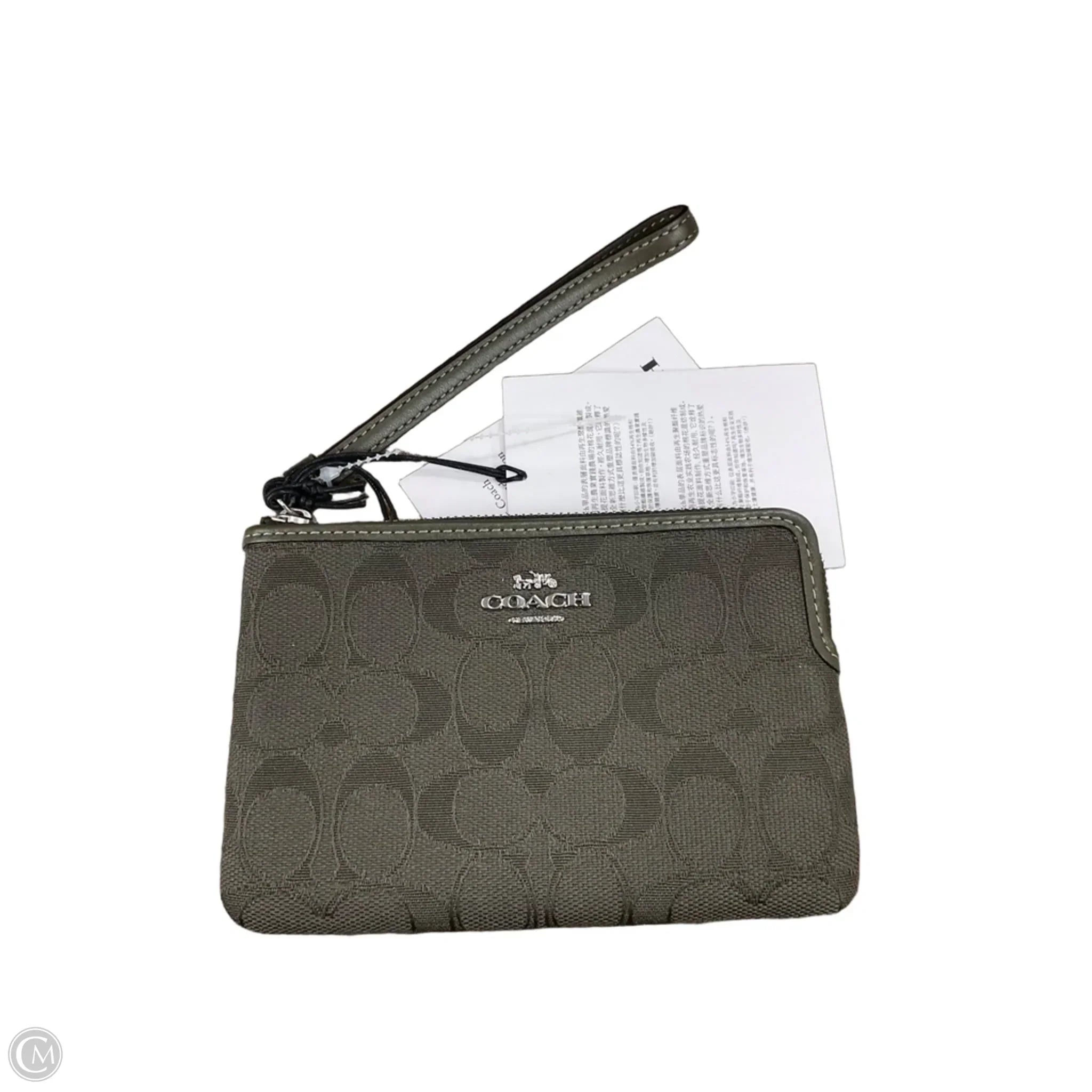 Wristlet Designer By Coach, Size: Small