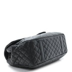 Caviar Quilted Coco Casual Flap Black