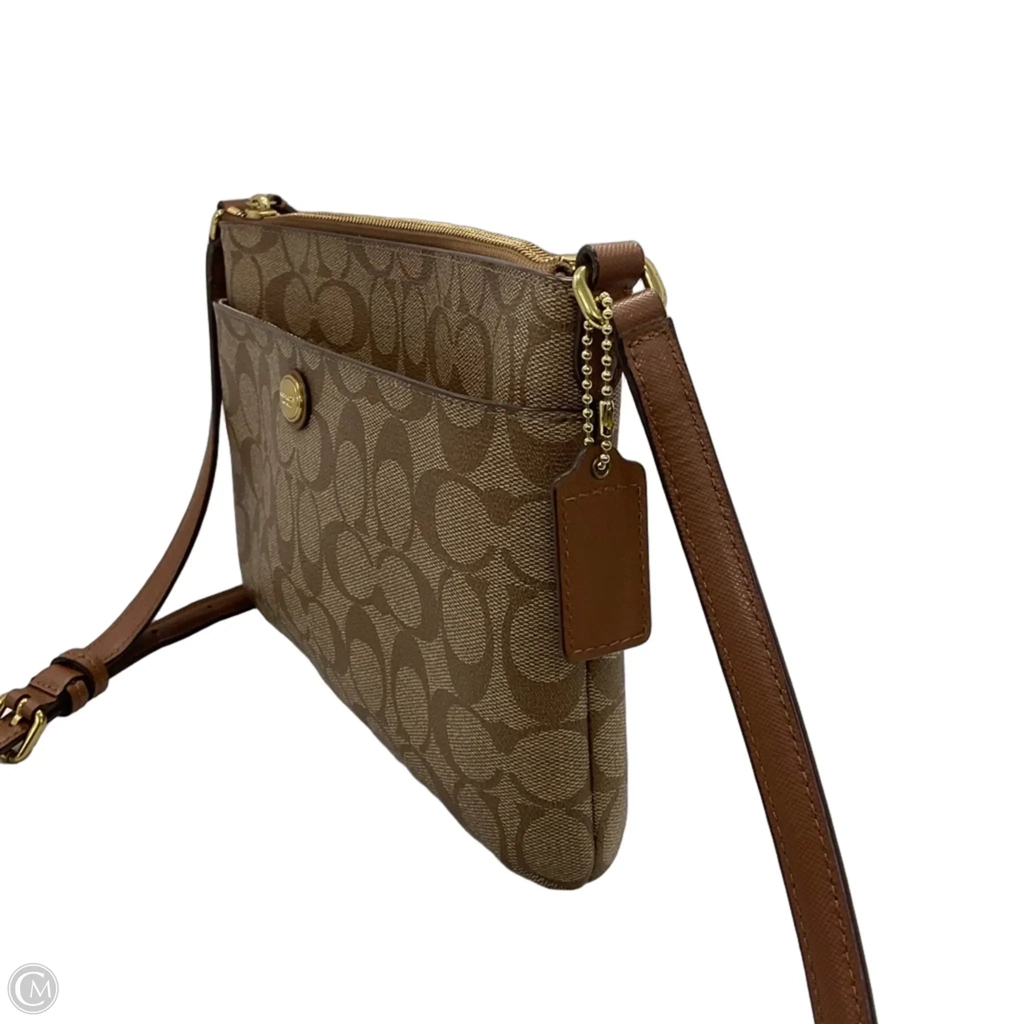 Crossbody Designer By Coach, Size: Small