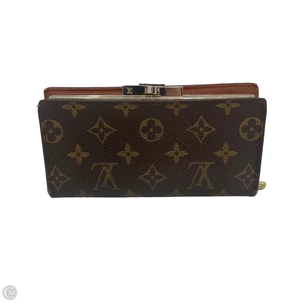 Wallet Luxury Designer By Louis Vuitton, Size: Large
