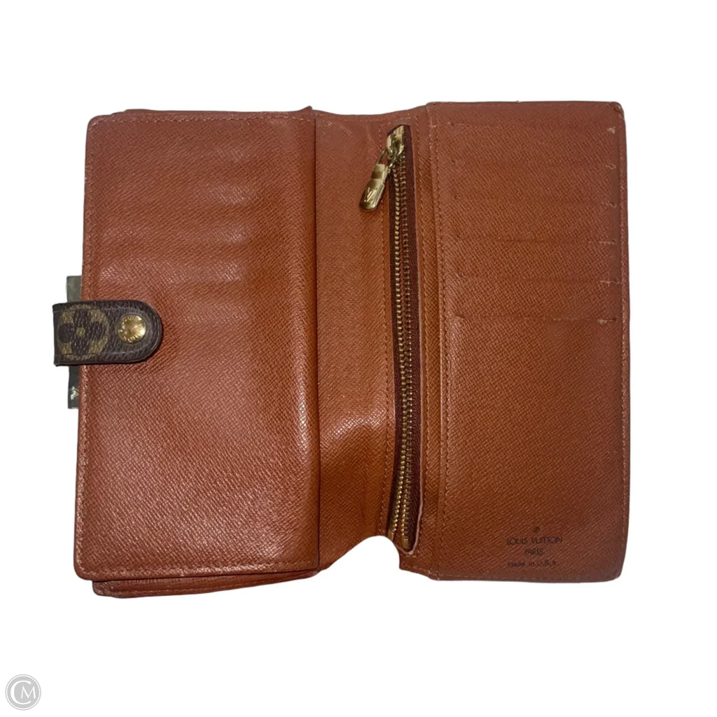 Wallet Luxury Designer By Louis Vuitton, Size: Large