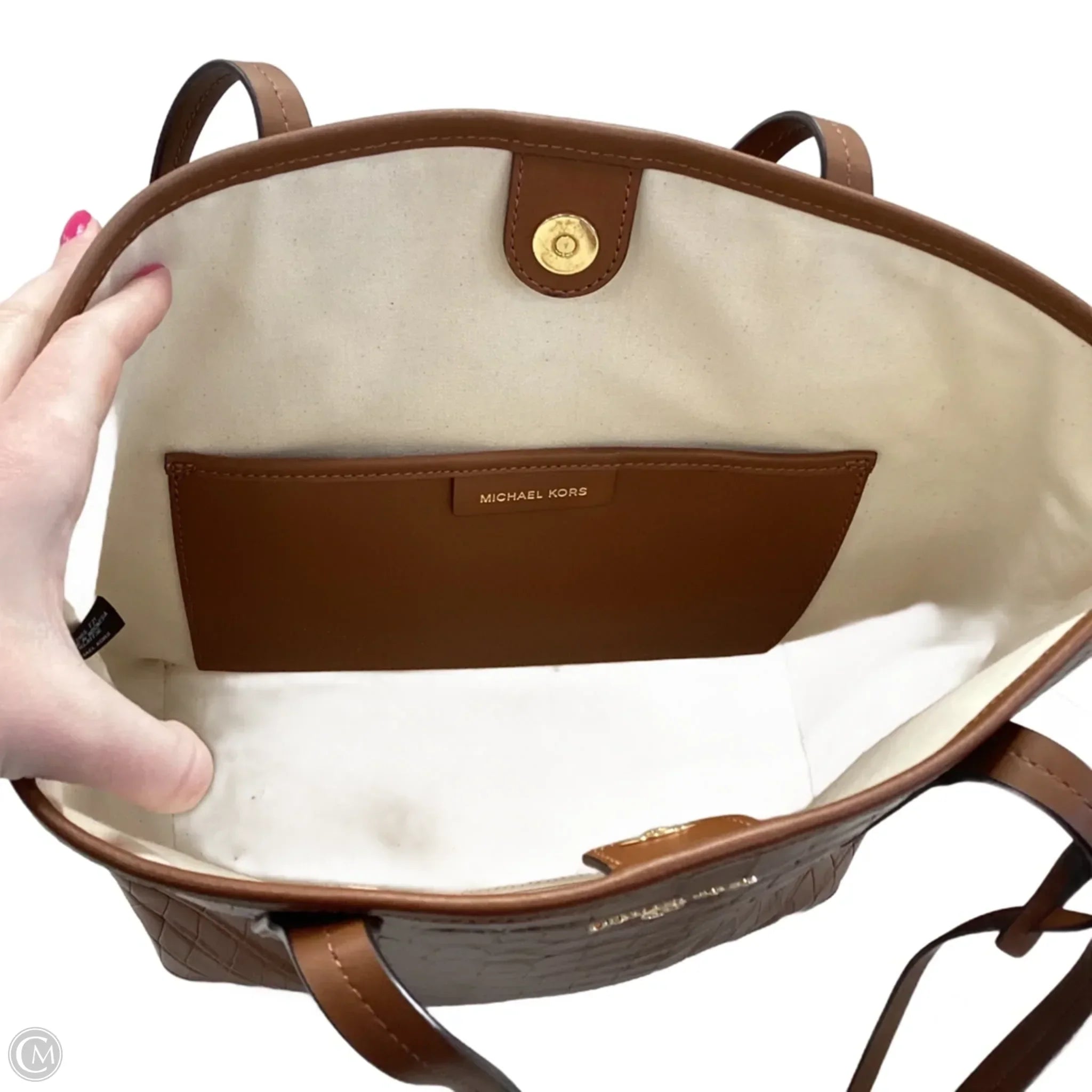 Handbag Designer By Michael Kors, Size: Large