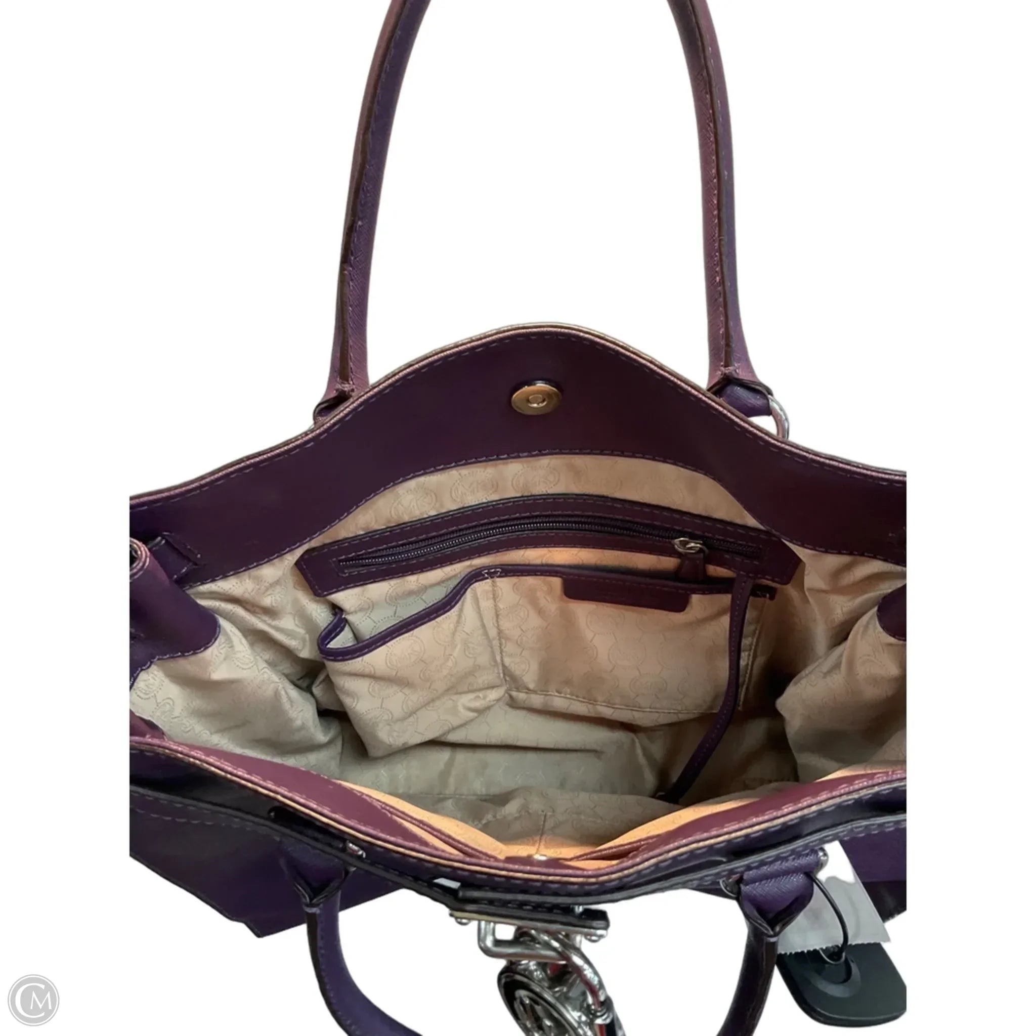 Tote Designer By Michael Kors, Size: Large