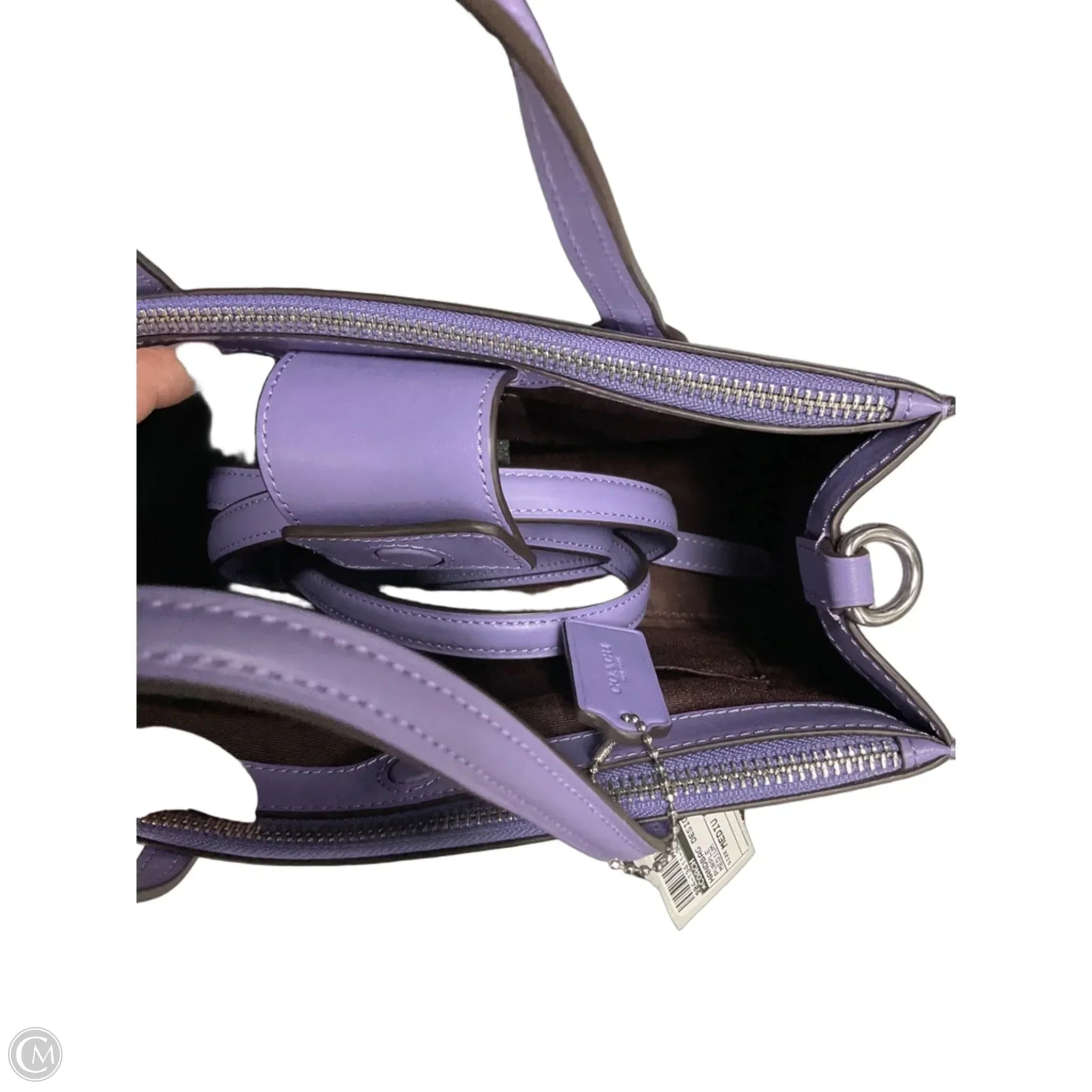 Handbag Designer By Coach, Size: Medium