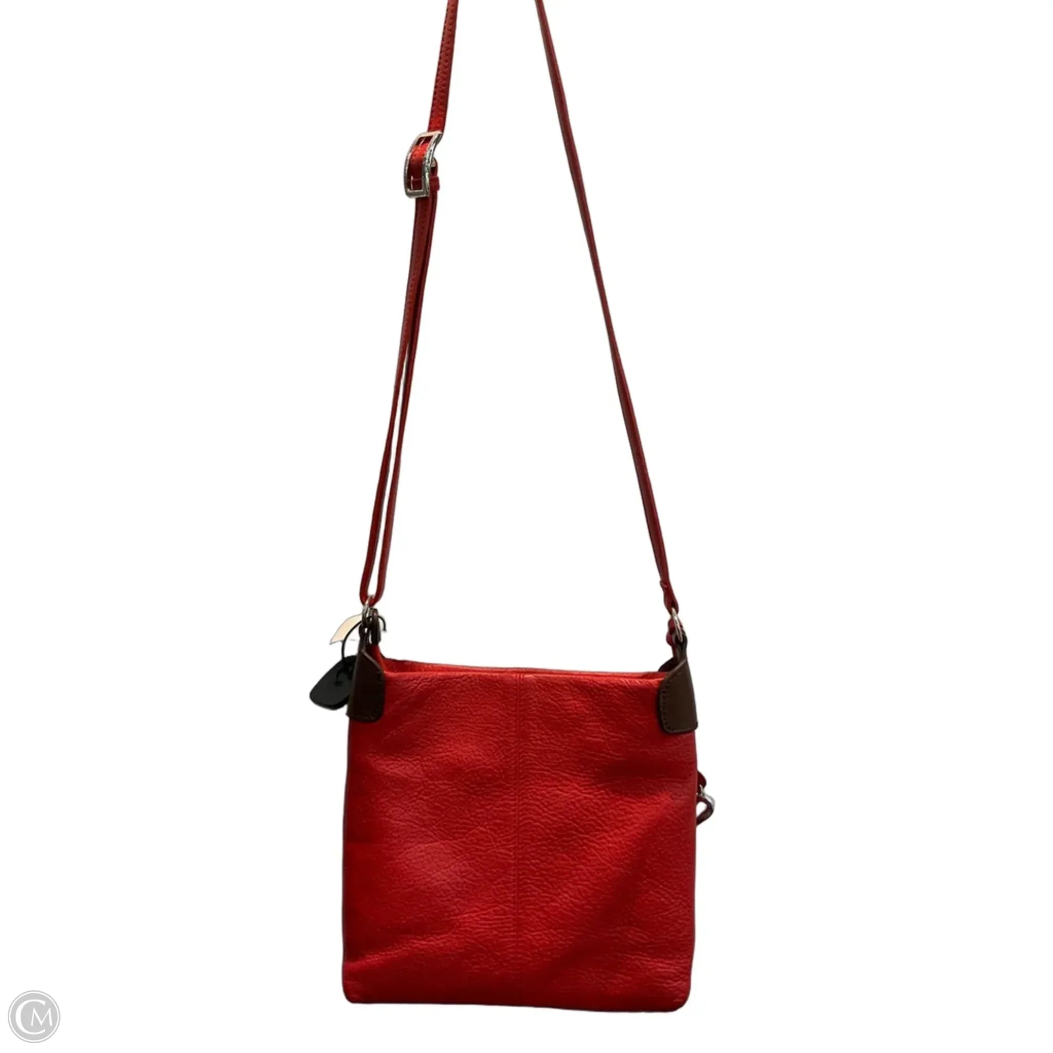 Crossbody Leather By Brighton, Size: Medium